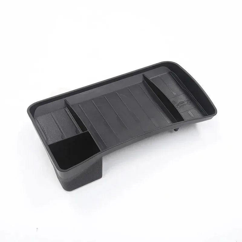 organisateur voiture compartiments tpe noir gris moderne utilitaire documents lunettes écran mouchoirs