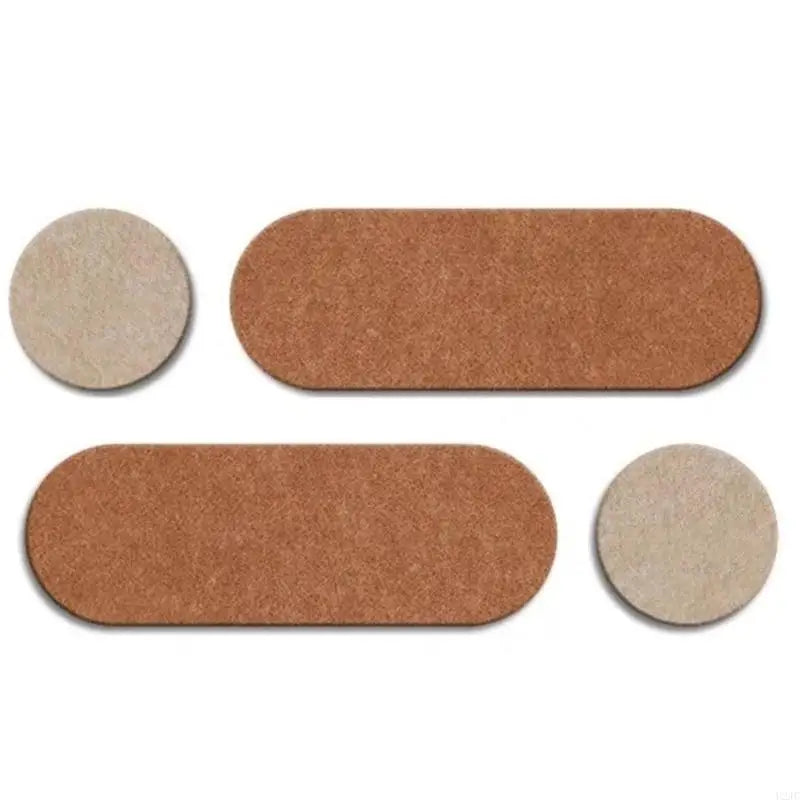 protections meubles feutrees aspect minimaliste couleurs marron beige gris modernes adhesives