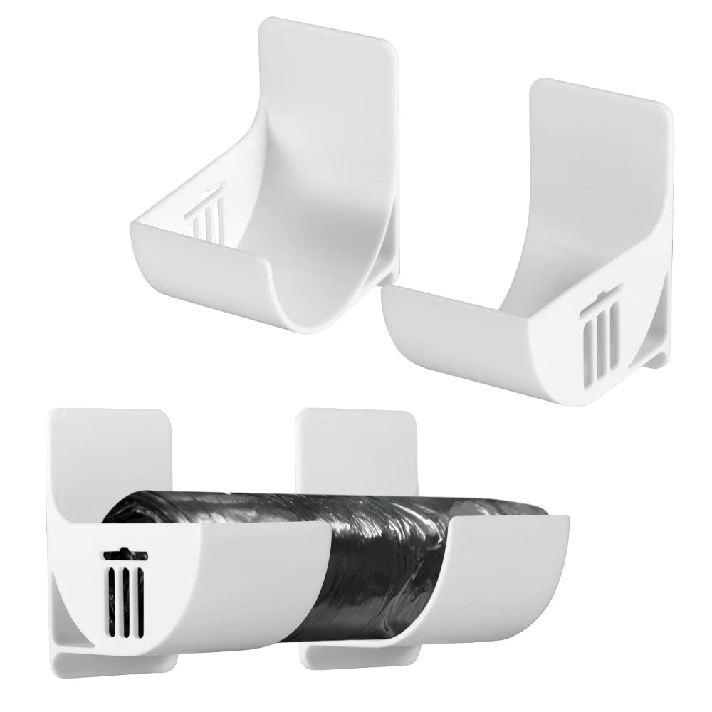 organisateur sacs poubelle adhésif blanc noir moderne multifonction chambre cuisine