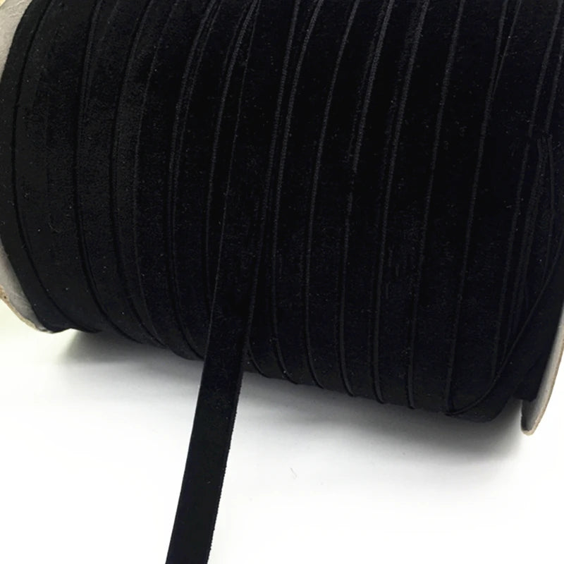 ruban polyester largeur 15mm noir rouge blanc rayures 30m 50m 90m opaques décoration artisanale