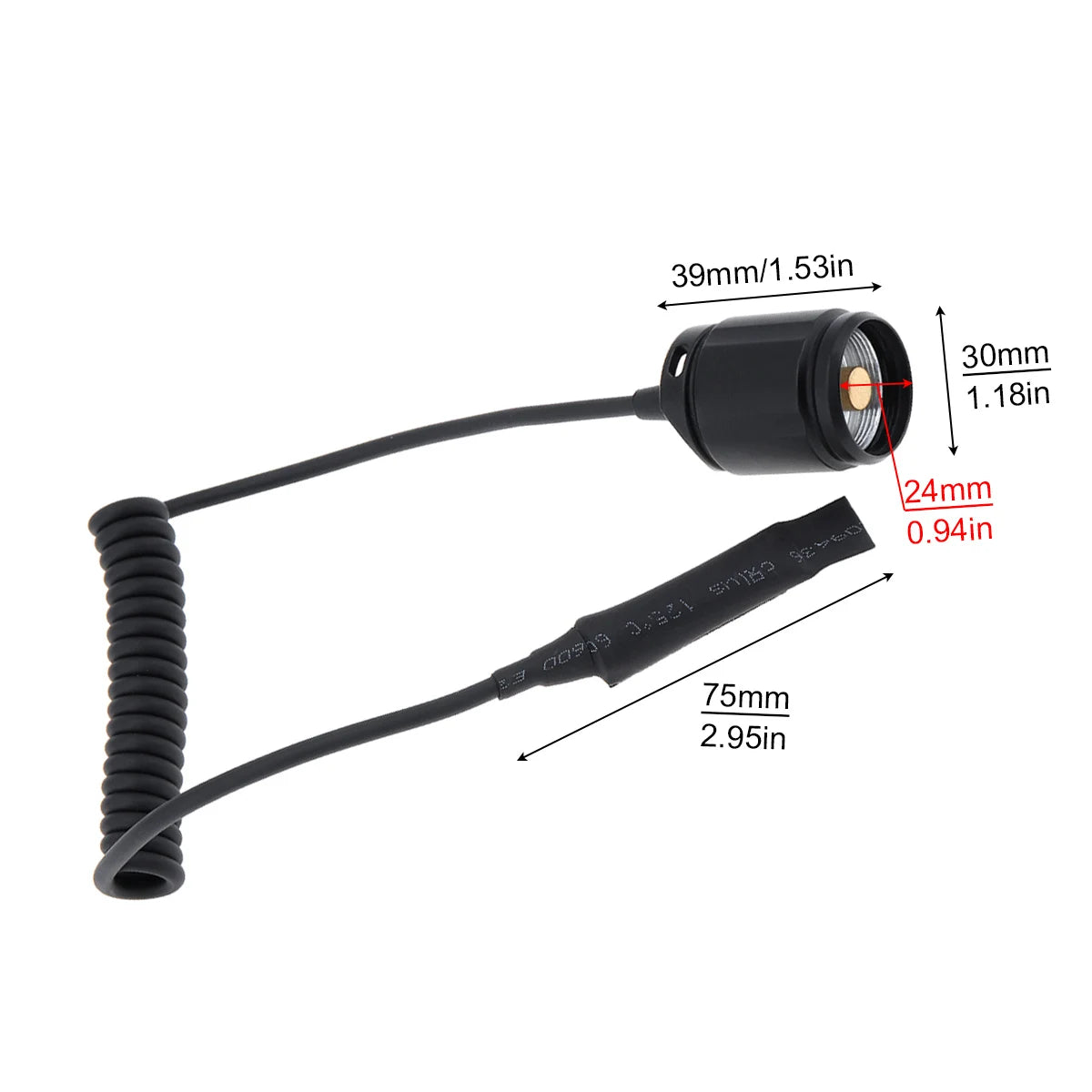 lampe torche noire led zoomable résistante 10w 1000 lumens texturée moderne 200 500mètres