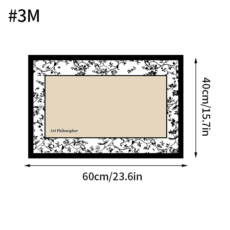 tapis bain anti dérapant absorbant moderne motif géométrique beige clair