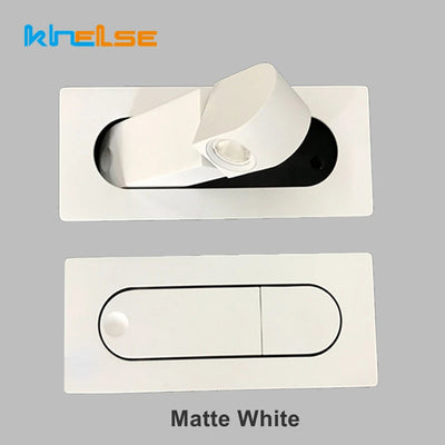 Applique murale LED 3W réglable 350° en position pliée sur fond neutre