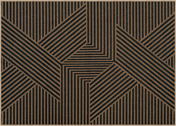 tapis d'entrée moderne rayures horizontales antidérapant résistant décoloration polyester bébés