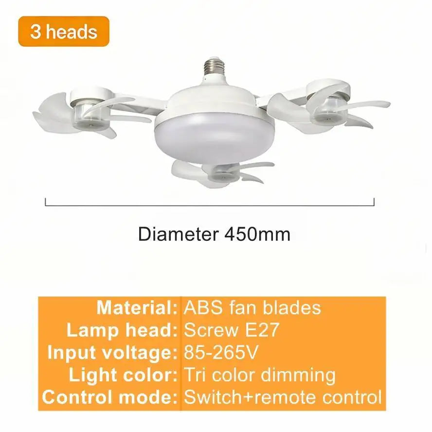 ventilateur plafonnier lampe led blanc moderne télécommande flux lumineux 249 2000