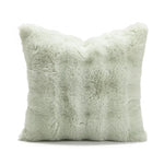 coussins décoratifs modernes nordique vert olive motif plissé texture polyester 45x45cm