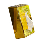 boîte mouchoirs or brillant moderne imprimé fine gold 9999 net 1000g