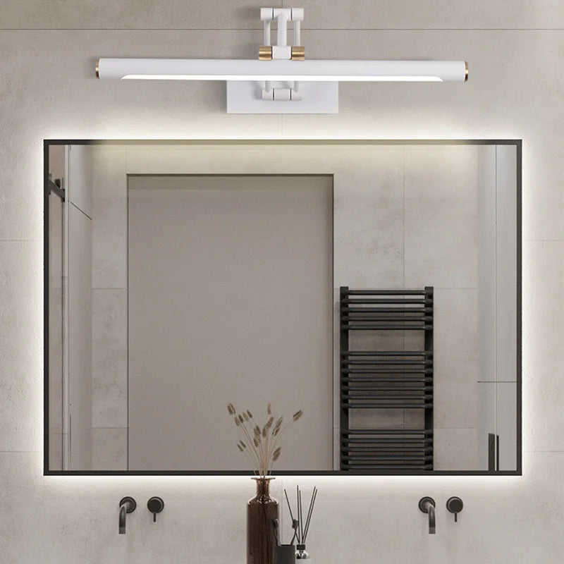 lampe maquillage moderne applique murale led blanc noir fixe chambre salon