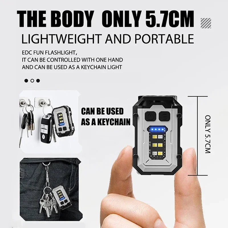 lampe torche rechargeable 10w led super lumineuse noir moderne 1000lm abs