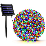 guirlande lumineuse solaire multicolore individuelles moderne extérieure ip65 spikes led assemblage