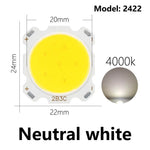 ampoules led cob 10w 3w 5w 7w blanc neutre froid capsules led 24mm 22mm