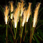 lumière artificielle verte feuilles blanches lumineuses moderne vacancesextérieur decoration solaire ip65 abs led