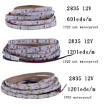 Bande LED UV 12V 60 LED/m étanche IP65