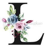 taies d'oreiller lettre stylisée moderne élégantes imprimées fleurs feuillage blanc respectueuses environnement 45cm 45cm
