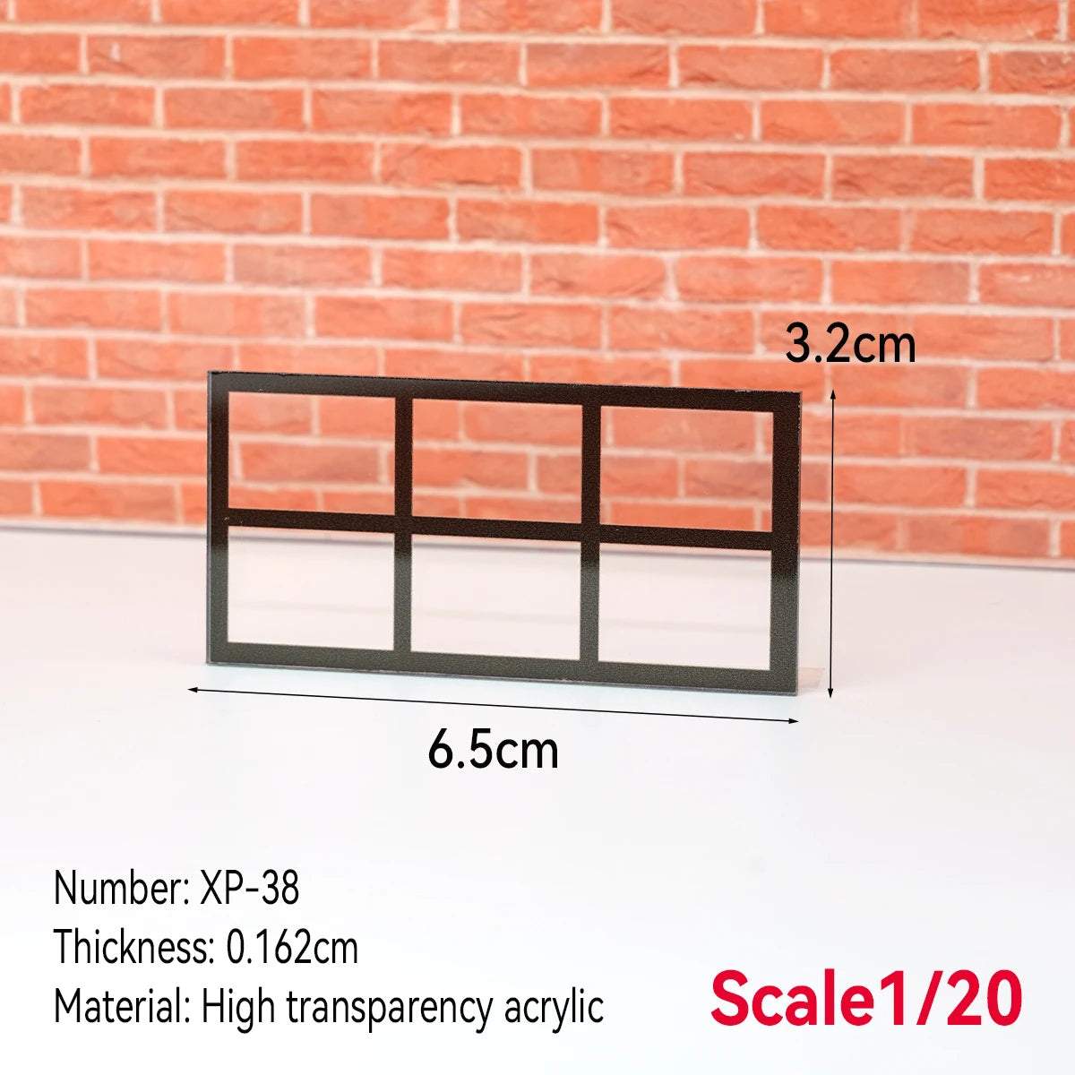 fenêtres transparentes acrylique sections architecturales dioramas construction bâtiments matériaux décoration maison DIY