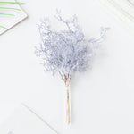 guirlande fleurs séchées blanc bleu rose vert décoration noël mariage rustique festiveextérieur