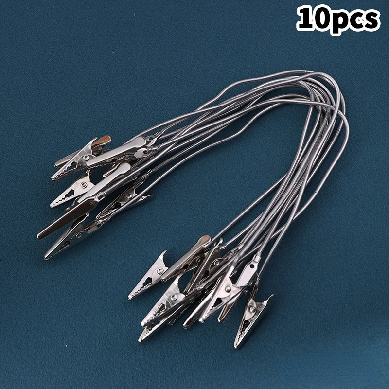 clips métalliques flexibles argentés minimaliste décoration maison bricolage vase cylindrique coupelles fleurs artificielles