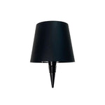 lampe bouteille led rechargeable rgb or noir moderne adhésive