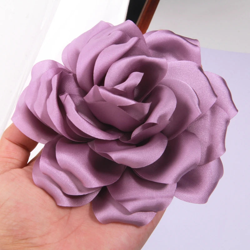 fleurs artificielles modernes soie bleu rose violet blanc décoration maison anniversaire baby showerextérieur