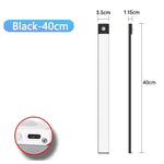lampe led sous armoire détecteur mouvement rechargeable 10cm 20cm 30cm 40cm 50cm blanc moderne
