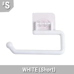 porte serviettes mural blanc motif carottes chats adhésif moderne cuisine salle bain tissue holder