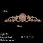 ornement decoratif bois fleur sculpte naturel classique baroque noel valentin mariage halloween pâques anniversaire