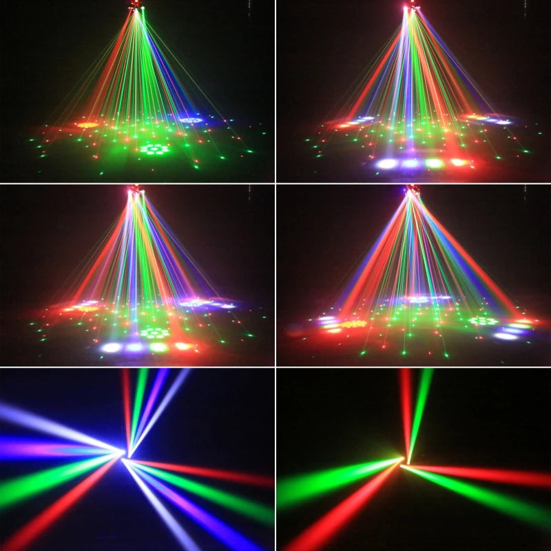 haut parleur multi directionnel noir moderne bras télécommande boîtier contrôle éclairage scène DJ disco