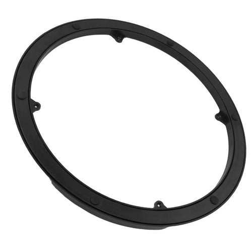 anneau protection plaque cuisson noir moderne adhésif diamètre 40cm plat lisse opaquet
