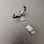 clip métallique noir argenté t2 t3 lampe torche industrielle minimaliste