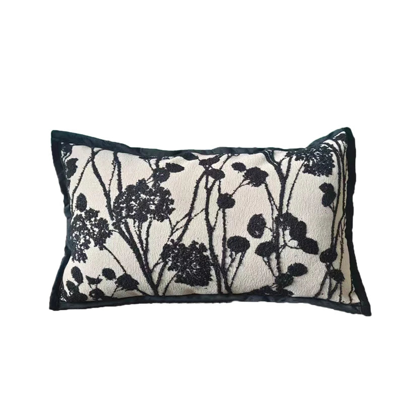 coussin carré 45x45cm coussin 30x50cm housse amovible lavable bohème motif géométrique polyester coton moderne