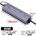 driver led étanche gris métallisé alimentation secteur 12v 24v éclairage extérieur