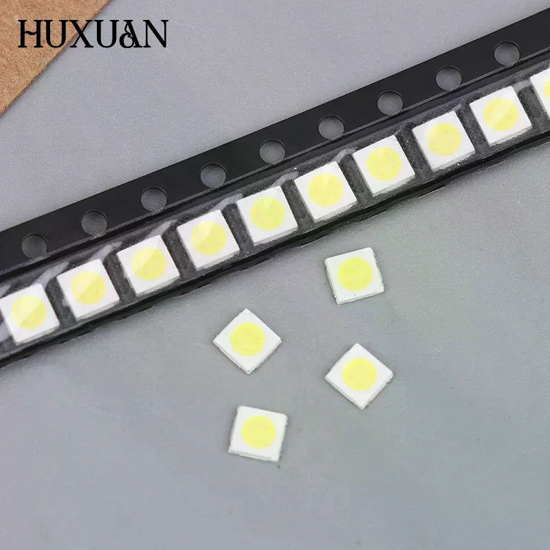 diodes led blanc jaune carrées électronique lumineuses rétroéclairage lcd application tv emc 3030c w3c3