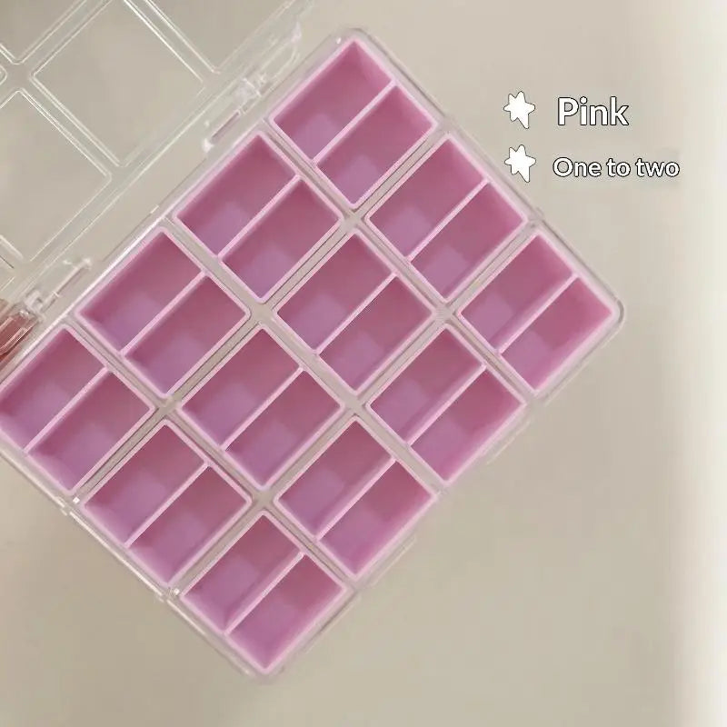 boîtes rangement bijoux transparentes compartiments grilles modernes pratique poignée bois