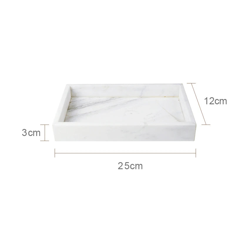 ensemble salle bain marbre blanc doré distributeur savon boîte mouchoirs diffuseur moderne