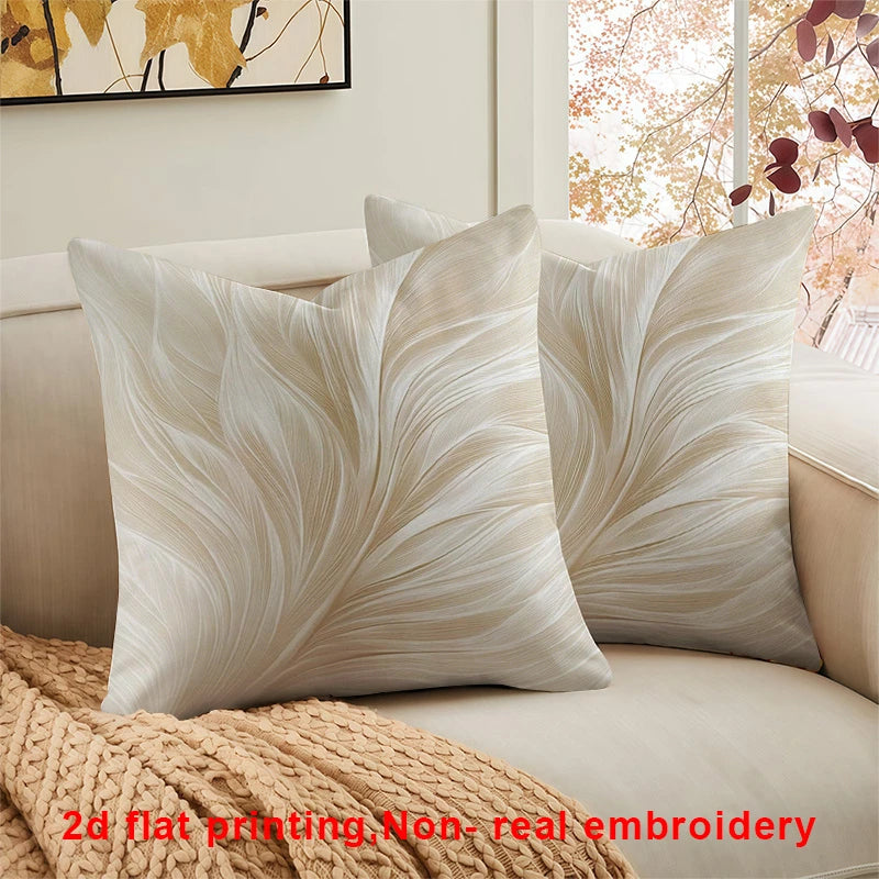 coussins décoratifs rayures modernes polyester peachskin 40x40cm 45x45cm 50x50cm 60x60cm