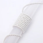 corde torsadée polyester 5mm décoration artisanale textile maison bricolage moderne