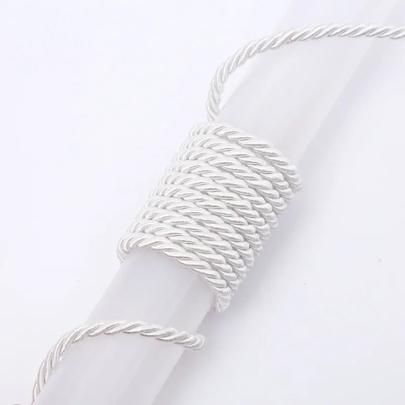 corde torsadée polyester 5mm décoration artisanale textile maison bricolage moderne