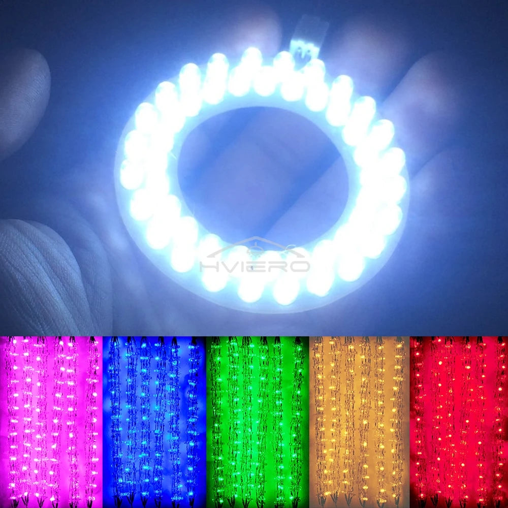diodes led transparentes bleu rose orange blanc chaud vert jaune blanc 5mm 10 pièces