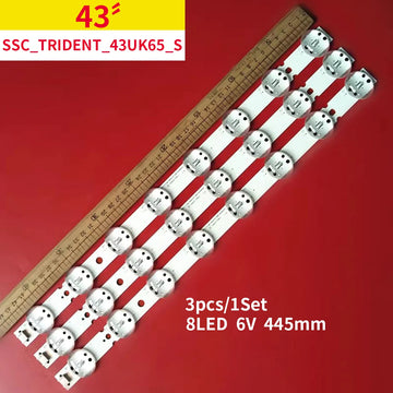 bande led 445mm led blanc éclairage spécial moderne 6v 445mm aluminium translucent