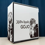 autocollants graphiques anime gojo yuji blanc noir décoration boîte rangement modernes stickers opaques