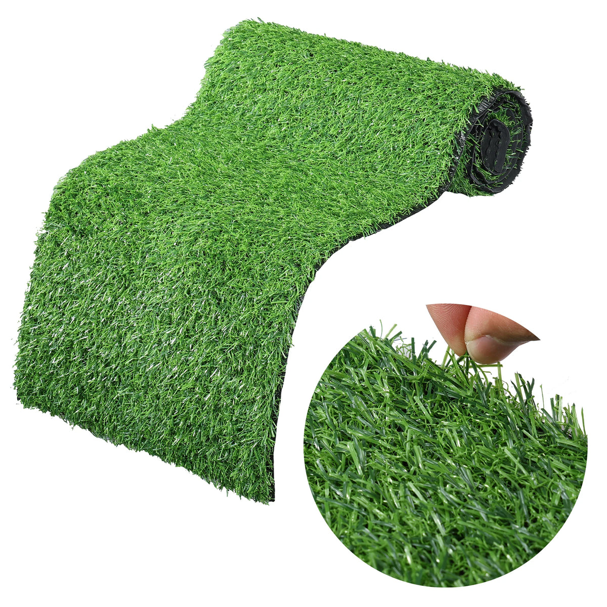 tapis gazon artificiel imitation naturelle brins verts festif décoration maison dimensions variées motifs fleurs