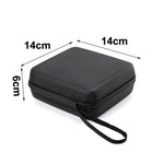 sac main pratique noir texturé pliable rangement anti poussière réutilisable portatif multifonctionnelrollable