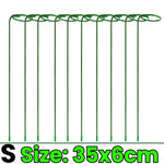 support floral métal vert moderne 55x6cm 45x6cm 35x6cm jardin rose légume vigne