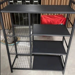 chariot roulette moderne rangement snack épicerie organisation cuisine légumes.storage shelf support mobile multifonctionnel métal