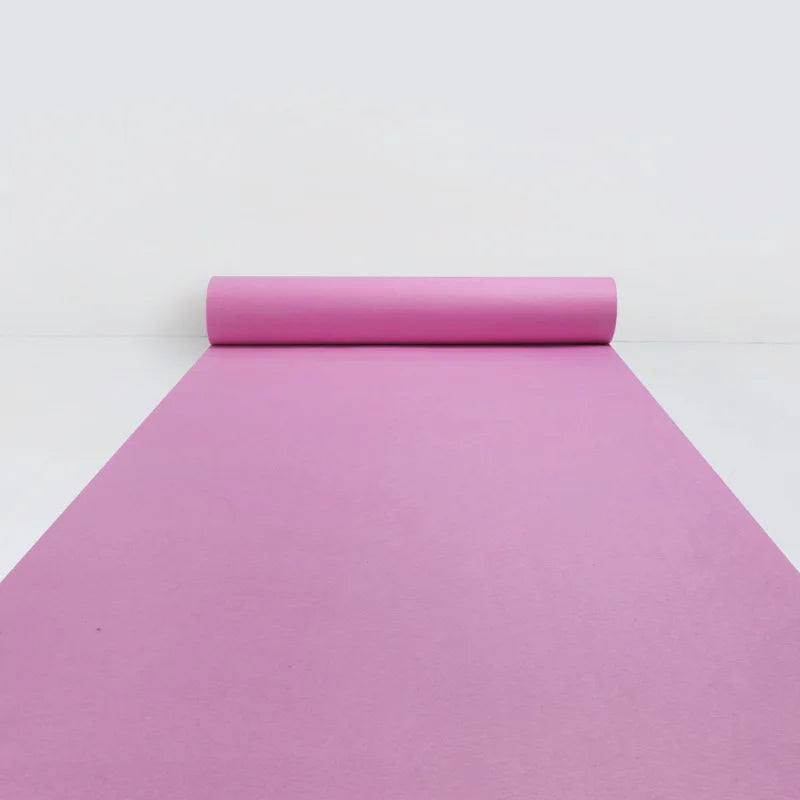 tapis jetable rose clair moderne événements fêtes mariage vente gros