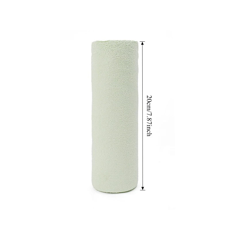 serviettes cuisine réutilisables microfibre rose vert gris bleu jaune respectueuses environnement moderne