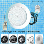 lampe sous marine piscine led rgb blanc bleu moderne ip68 adhésive câble télécommande
