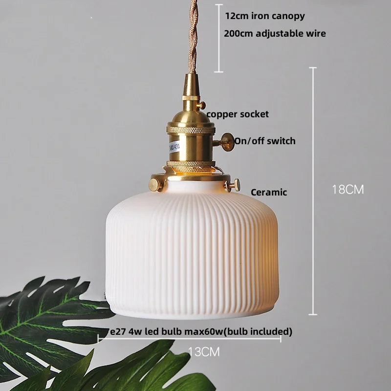 lampe suspendue led blanc doré noyer perforations vintage rustique ampoule e27