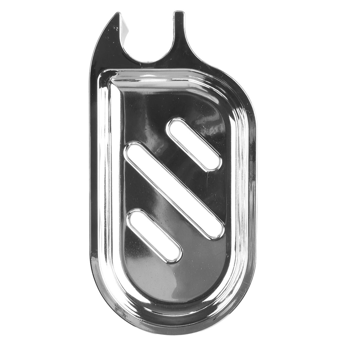 organisateur salle bain argenté distribiteur savon moderne support mural porte savon fixations fentes horizontales