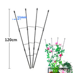 support plante grimpante grille métal anti rust noir blanc moderne facile jardin fleurs tomates